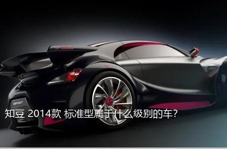 知豆 2014款 标准型属于什么级别的车？