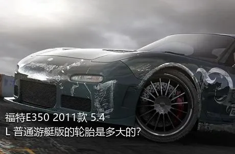 福特E350 2011款 5.4L 普通游艇版的轮胎是多大的？
