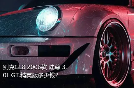 别克GL8 2006款 陆尊 3.0L GT 精英版多少钱？