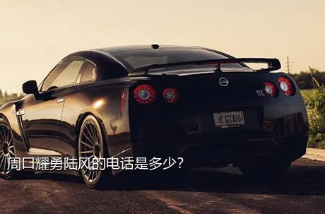 周口耀勇陆风的电话是多少？