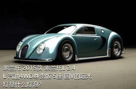 索兰托 2015款 索兰托L 2.4L 汽油4WD尊贵版 5座 国V的远光灯是什么灯泡？