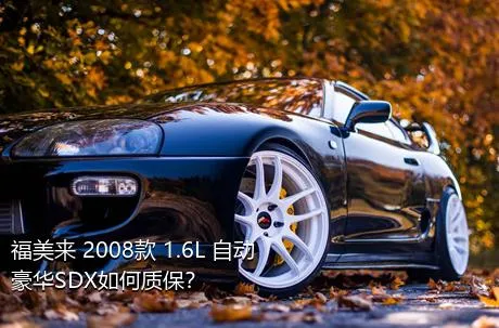 福美来 2008款 1.6L 自动豪华SDX如何质保？