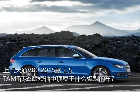 上汽大通V80 2015款 2.5TAMT商杰版短轴中顶属于什么级别的车？