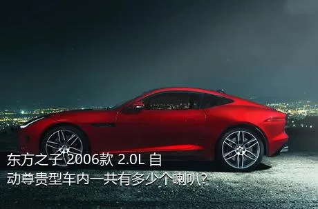 东方之子 2006款 2.0L 自动尊贵型车内一共有多少个喇叭？