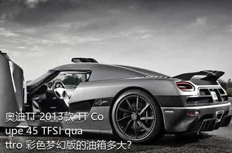 奥迪TT 2013款 TT Coupe 45 TFSI quattro 彩色梦幻版的油箱多大？