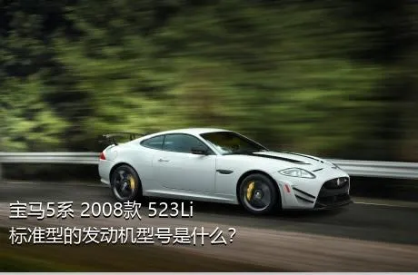 宝马5系 2008款 523Li 标准型的发动机型号是什么？