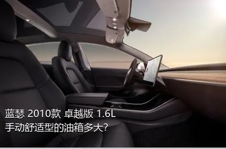 蓝瑟 2010款 卓越版 1.6L 手动舒适型的油箱多大？