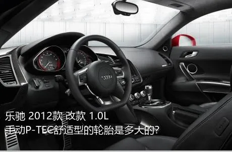 乐驰 2012款 改款 1.0L 手动P-TEC舒适型的轮胎是多大的？