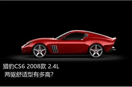 猎豹CS6 2008款 2.4L 两驱舒适型有多高？