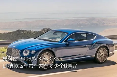 昂科雷 2009款 3.6L CXL1精英版车内一共有多少个喇叭？