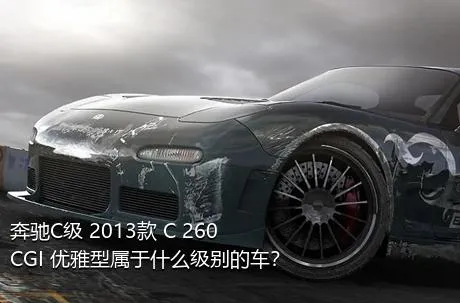 奔驰C级 2013款 C 260 CGI 优雅型属于什么级别的车？