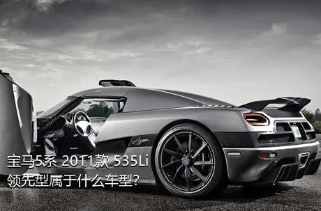 宝马5系 2011款 535Li 领先型属于什么车型？