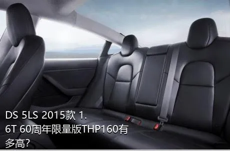 DS 5LS 2015款 1.6T 60周年限量版THP160有多高？