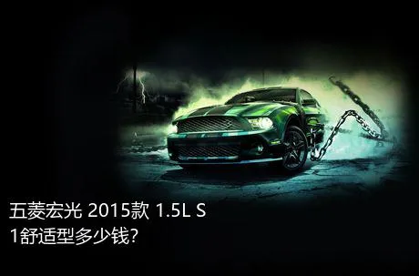 五菱宏光 2015款 1.5L S1舒适型多少钱？