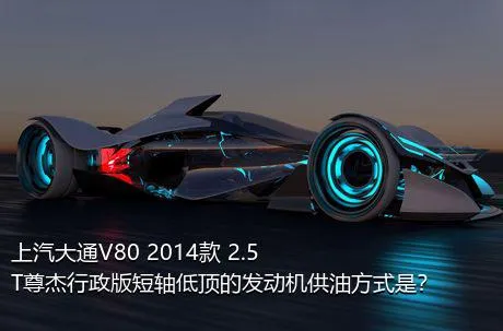 上汽大通V80 2014款 2.5T尊杰行政版短轴低顶的发动机供油方式是？