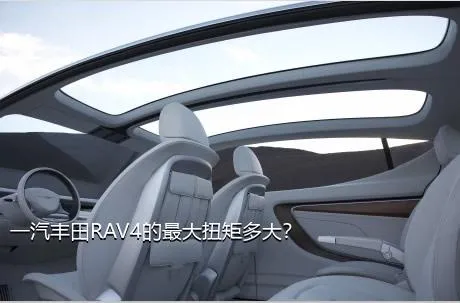 一汽丰田RAV4的最大扭矩多大？