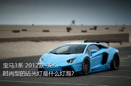 宝马3系 2012款 325i 时尚型的近光灯是什么灯泡？