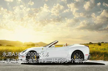 永源A380 2010款 1.6L 手动3门标准型车内一共有多少个喇叭？