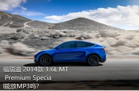 福瑞迪 2014款 1.6L MT Premium Special能放MP3吗？