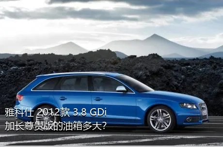 雅科仕 2012款 3.8 GDi加长尊贵版的油箱多大？