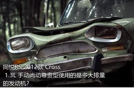 同悦RS 2012款 Cross 1.3L 手动尚动尊贵型使用的是多大排量的发动机？