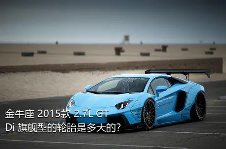 金牛座 2015款 2.7L GTDi 旗舰型的轮胎是多大的？