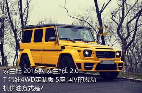 索兰托 2015款 索兰托L 2.0T 汽油4WD定制版 5座 国V的发动机供油方式是？