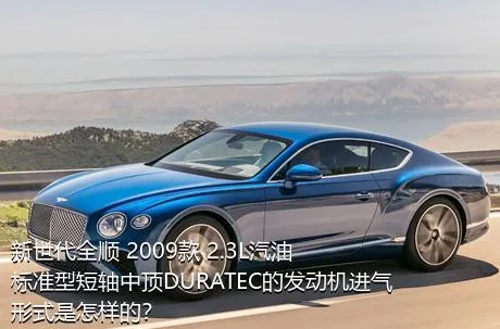 新世代全顺 2009款 2.3L汽油标准型短轴中顶DURATEC的发动机进气形式是怎样的？