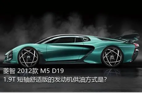 菱智 2012款 M5 D19 1.9T 短轴舒适版的发动机供油方式是？