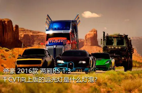 帝豪 2016款 两厢RS 1.3T CVT向上版的远光灯是什么灯泡？