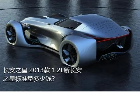 长安之星 2013款 1.2L新长安之星标准型多少钱？