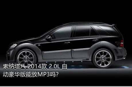 索纳塔八 2014款 2.0L 自动豪华版能放MP3吗？