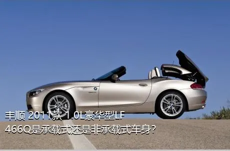 丰顺 2011款 1.0L豪华型LF466Q是承载式还是非承载式车身？