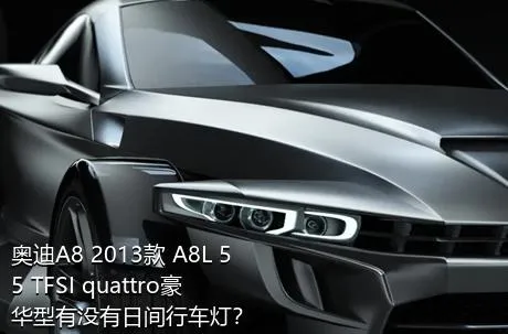 奥迪A8 2013款 A8L 55 TFSI quattro豪华型有没有日间行车灯？