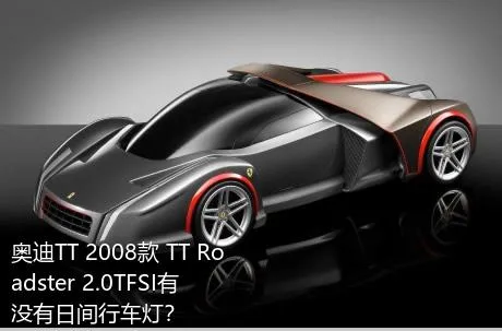 奥迪TT 2008款 TT Roadster 2.0TFSI有没有日间行车灯？