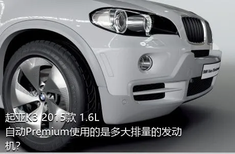 起亚K3 2015款 1.6L 自动Premium使用的是多大排量的发动机？