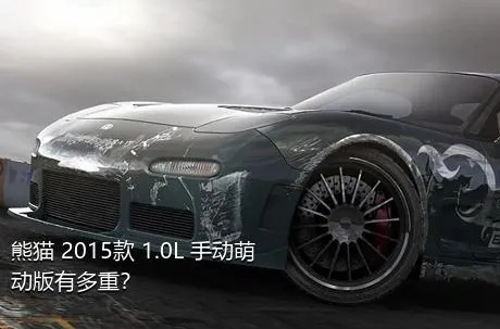 熊猫 2015款 1.0L 手动萌动版有多重？