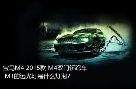 宝马M4 2015款 M4双门轿跑车 MT的远光灯是什么灯泡？