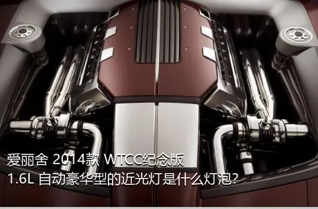 爱丽舍 2014款 WTCC纪念版 1.6L 自动豪华型的近光灯是什么灯泡？