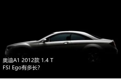 奥迪A1 2012款 1.4 TFSI Ego有多长？