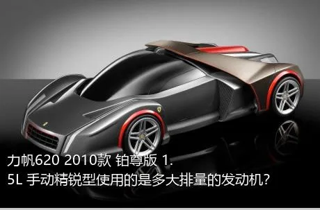 力帆620 2010款 铂尊版 1.5L 手动精锐型使用的是多大排量的发动机？