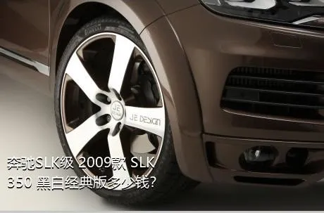 奔驰SLK级 2009款 SLK 350 黑白经典版多少钱？