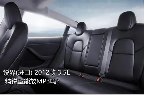 锐界(进口) 2012款 3.5L 精锐型能放MP3吗？