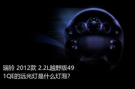 瑞铃 2012款 2.2L越野版491QE的远光灯是什么灯泡？