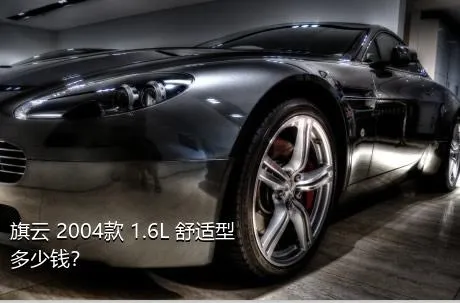 旗云 2004款 1.6L 舒适型多少钱？