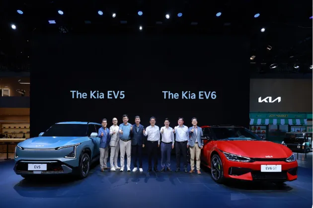 EV6重磅上市/EV5开启预售 起亚品牌电动化转型成果闪耀