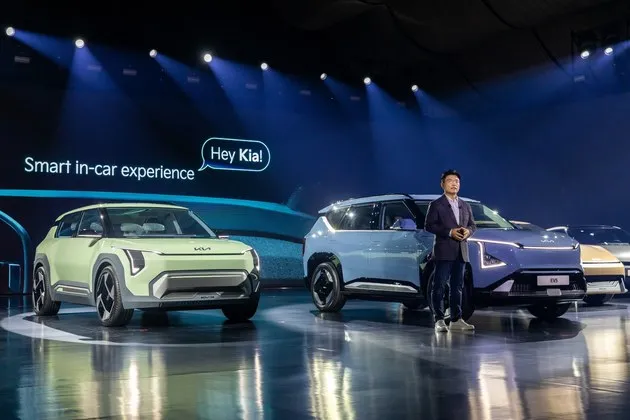 起亚“Kia EV Day” EV5及两款概念车型亮相