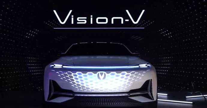 长安亮相概念车Vision V，正式开启品牌焕新