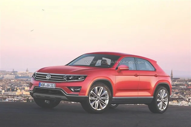 大众Tiguan CC渲染图曝光 或2016年发布