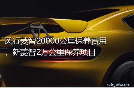 风行菱智20000公里保养费用，新菱智2万公里保养项目